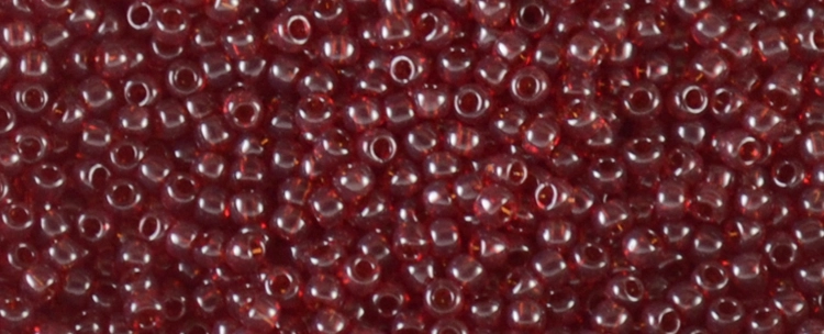 (image for) TOHO Size 11/o Round Seed Bead-Garnet Transparent. 11T5D-250
