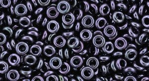 TOHO 11/o Demi Precision Round Seed Bead, Dark Purple Iris Metallic, color # 11TD-90-100 (image for) TOHO 11/o Demi Precision Round Seed Bead, Dark Purple Iris Metallic, color # 11TD-90-100