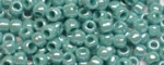 (image for) TOHO Size 8/o Round Seed Bead-Turquoise Opaque Luster. 8T132-250