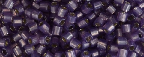 (image for) TOHO Size 8/o Hexagon Shape Seed Bead-Lavender Opal Silver Lined. * 100 Gram Bag