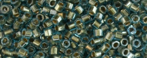 (image for) TOHO Aiko Hexagon-Bronze Lined Aqua TBC-990-50