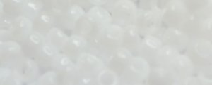 (image for) TOHO Size 15/o Round Seed Bead-White Opaque. 15T41-100