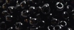 (image for) TOHO Size 8/o Round Seed Bead-Jet Black Opaque. 8T49-250