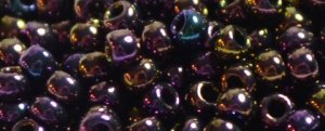 (image for) TOHO Size 11/o Round Seed Bead-Purple Iris Metallic. 11T85-100