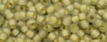 (image for) TOHO Size 11/o Round Seed Bead-Beige Lined Crystal Matte. 11T369FM-100