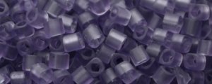 TOHO 1.5mm Cube Shape Seed Beads-Light Purple Transparent Matte * 100 Gram Bag (image for) TOHO 1.5mm Cube Shape Seed Beads-Light Purple Transparent Matte * 100 Gram Bag