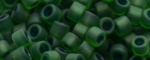 (image for) TOHO Aiko-Blue Lined Emerald Rainbow Matte TB-249FM-50