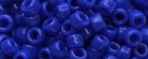(image for) TOHO Size 15/o Round Seed Bead-Dark Royal Blue Opaque. 15T48-100