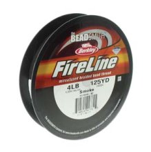 (image for) FireLine Thread-Smoke Grey, Fine 4 Pound Strength * 125 Yard Spool