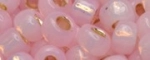 (image for) TOHO 6/o Round Seed Bead-Pink Opal Silver Lined PermaFinish. 6TPF2105-250