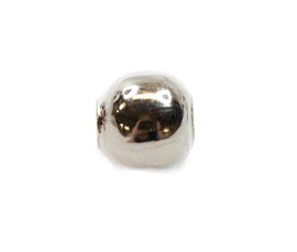 Silver Plate-3mm Round Bead