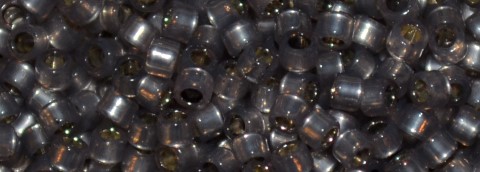 TOHO Aiko-Black Diamond Opal Silver Lined PermaFinish #TB-PF2115-50