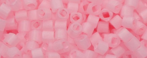 TOHO 1.5 mm Cube Beads-Light Pink Ceylon Pearl Matte