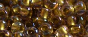 (image for) TOHO Size 11/o Round Seed Bead-Bronze Lined Light Pink Rainbow. 11T268-250