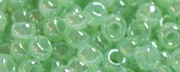 (image for) TOHO Size 11/o Round Seed Bead-Light Green Ceylon Pearl. 11T144-100