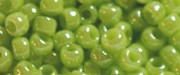 (image for) TOHO Size 11/o Round Seed Bead-Light Green Opaque Luster. 11T131-250
