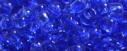 (image for) TOHO 11/o Round Seed Bead-Sapphire Transparent #11T942-250