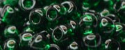 (image for) TOHO 11/o Round Seed Bead-Dark Emerald Green Transparent. 11T939-250