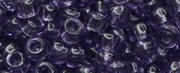 TOHO 1.5 mm Cube Beads-Light Purple Transparent, Stock # T1.5C19-100 