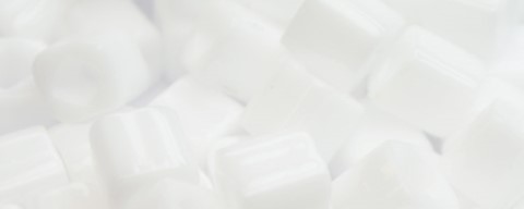 TOHO 3mm Cube-White Opaque