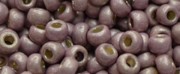 TOHO 8/o Round-Lavender Galvanized Matte PermaFinish Stock # :8TPF554F-100
