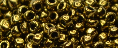 TOHO 15/o Round-Dark Gold Bronze Metallic #15T223-100