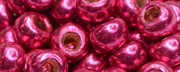 TOHO 6/o Round-Hot Pink Galvanized PermaFinish #6TPF563-100